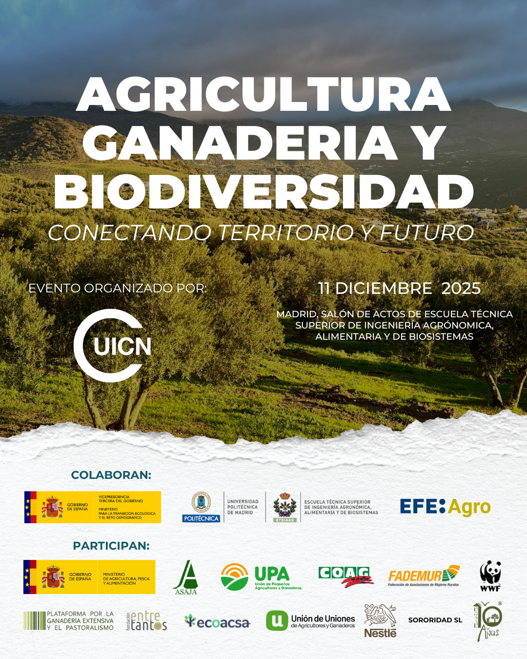 Poster - Evento Agricultura y Biodiversidad - Madrid